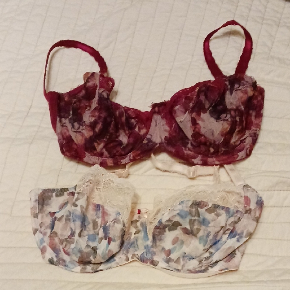 Panache Unlined Underwire Bras 32F Bundle